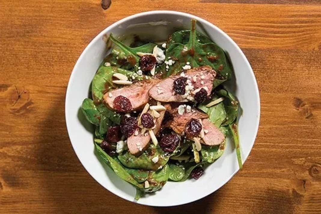 Cherry-Glazed Duck Breast Salad