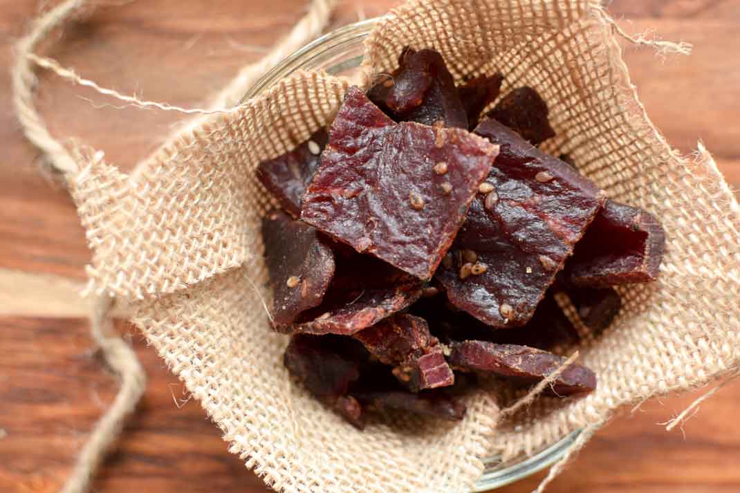 Oven-Cured Venison Jerky