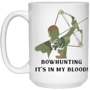 Bowhunting - Camo Bowhunter Coffee Mug - Hunting Magazine
