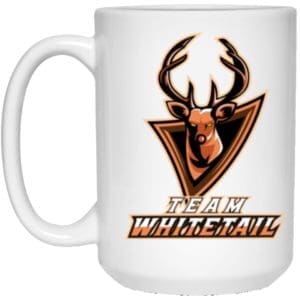 Team Whitetail Deer Hunting Cup 15 oz. Coffee Mug - Hunting Magazine