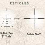 Burris Fullfield II Hunting Rifle Scope, Ballistic Plex Reticle x3