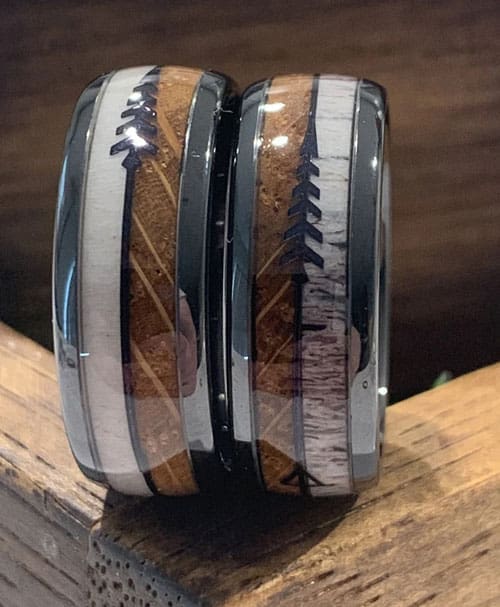 Men's Deer Antler Ring Collection - Hunting Magazine