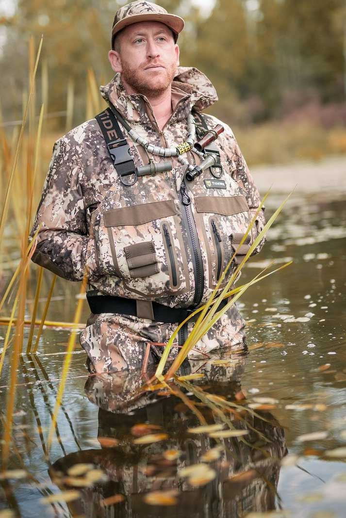 TideWe DeepWade Zip Waders Duck Hunting Breathable Chest Waders - Hunting Magazine