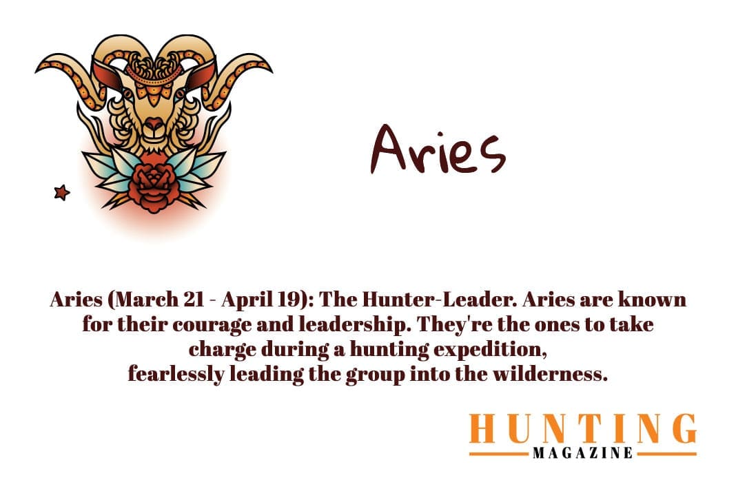 Hunting Magazine Horoscope: Hunting Zodiac Signs: Aries