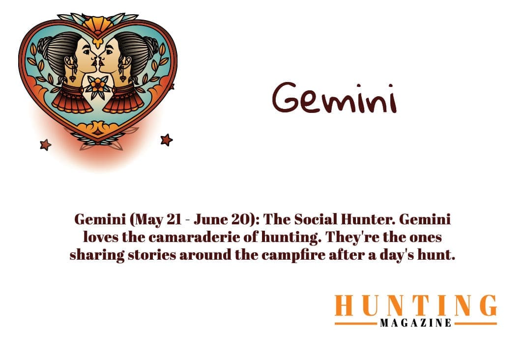 Hunting Magazine Horoscope: Hunting Zodiac Signs: Gemini