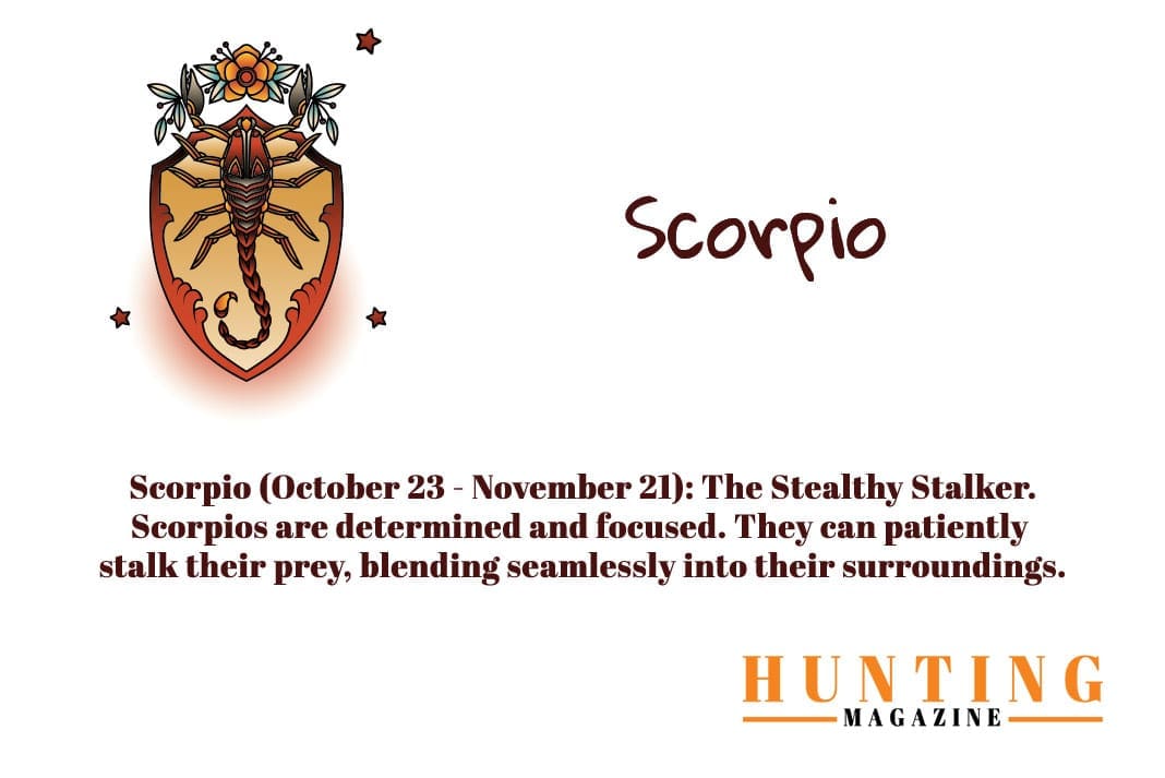 Hunting Magazine Horoscope: Hunting Zodiac Signs: Scorpio