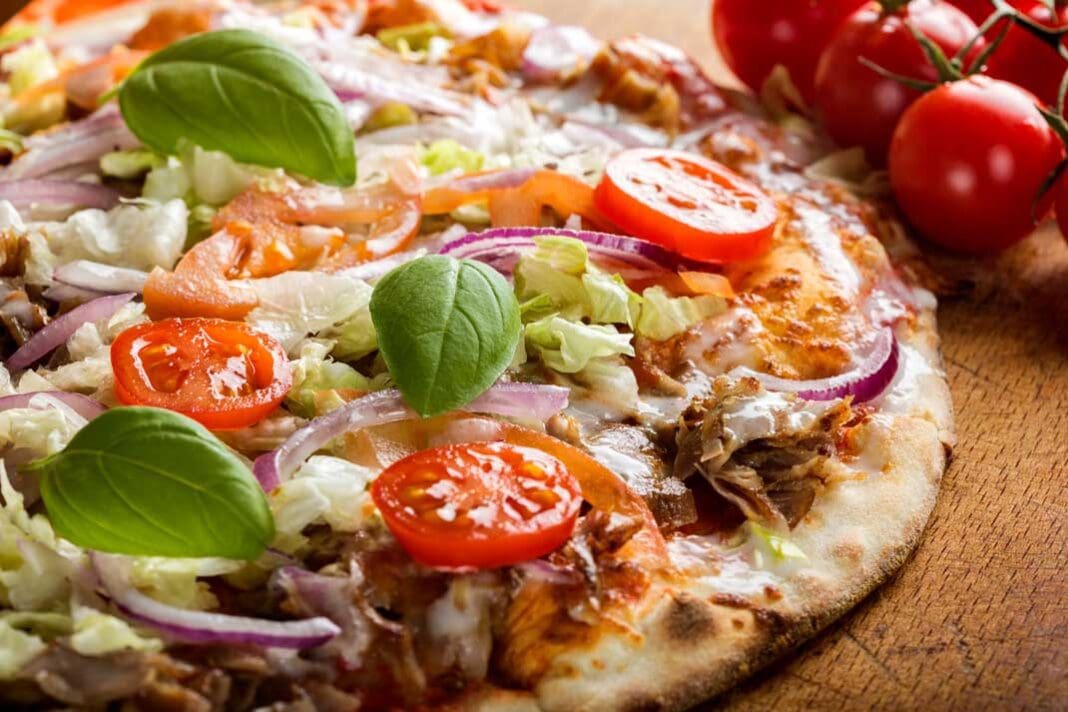 Home-style Turkey-Bacon Ranch Pizza - Turkey Pizza - Critter Cookbook