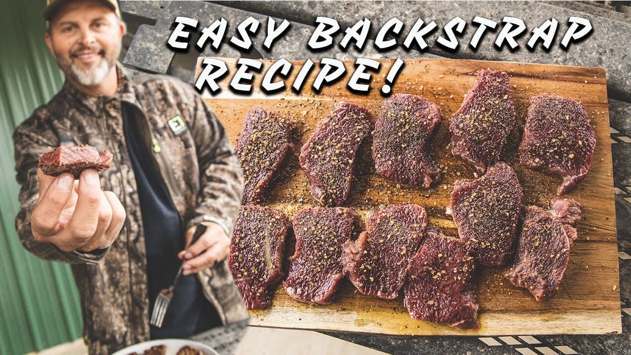 Easy Grilled or Roasted Venison Backstrap