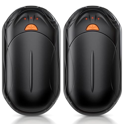 Rechargeable Hand Warmers 2 Pack: 6000mAh Electric Heater, Gifts