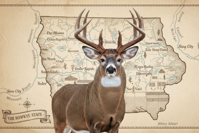 Iowa Top states for whitetail deer hunting