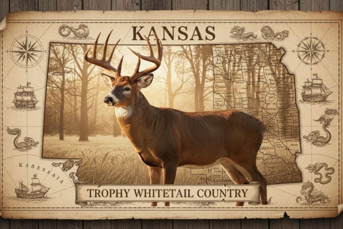 Kansas top states for whitetail deer hunting