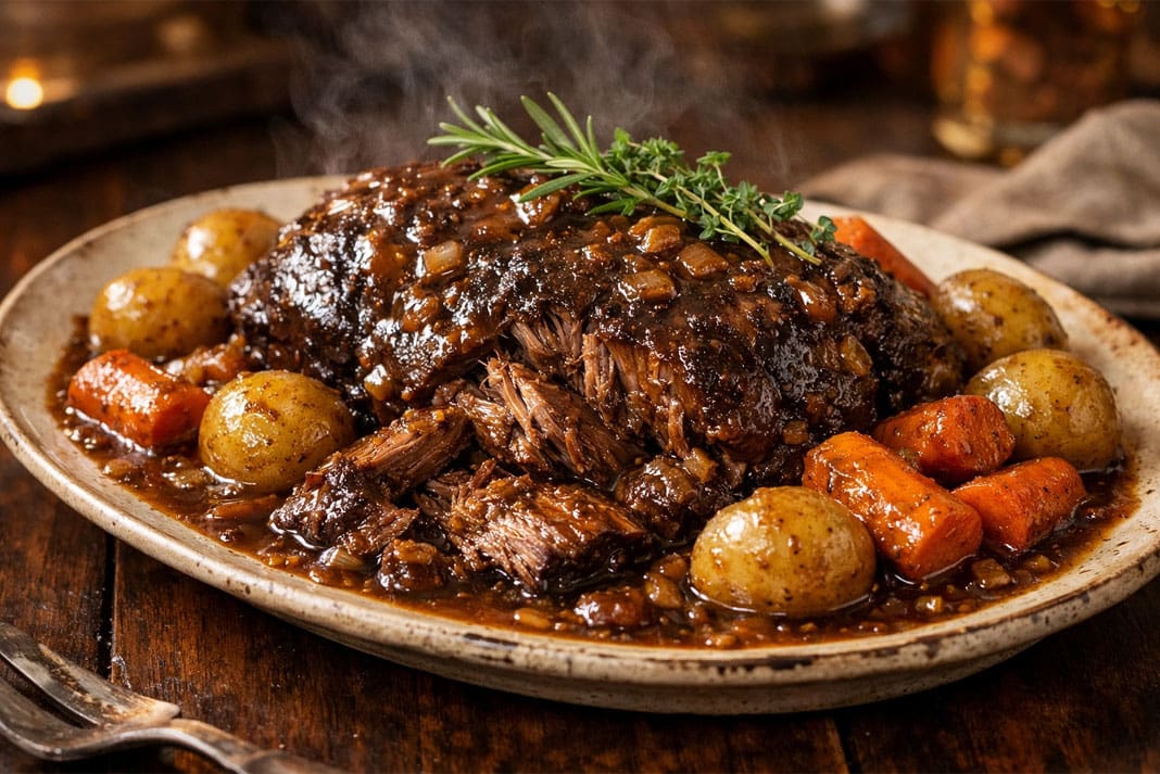 Venison Roast Recipe The The Perfect Slow Cooker Venison Recipe that is Fork Tender & Flavor Rich
