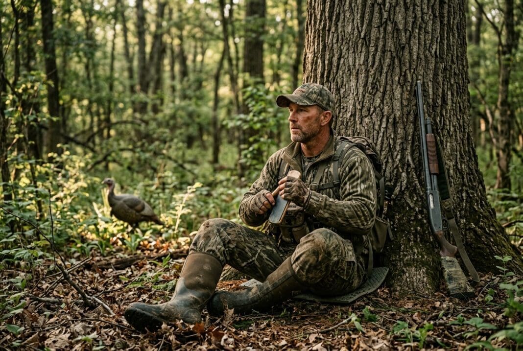 how to call pressured gobblers on crowded public land