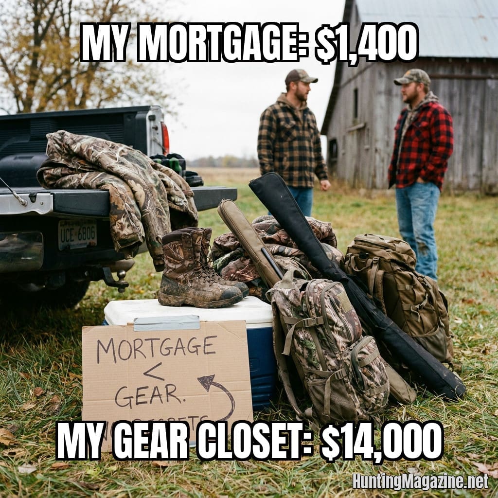 gear costs more than mortgage meme