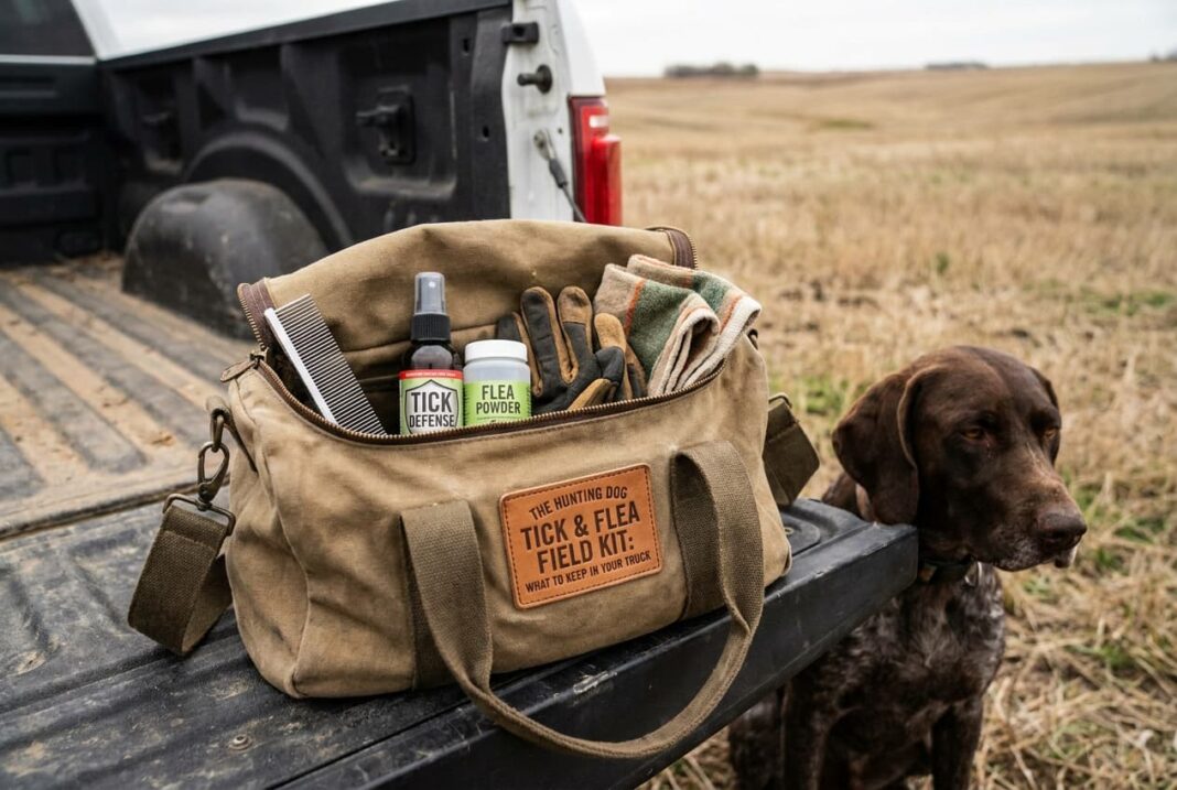 The Hunting Dog Tick & Flea Field Kit What to Keep in Your Truck