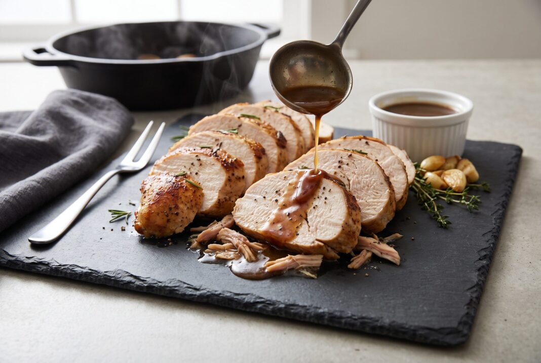 how to cook wild turkey breast in a slow cooker