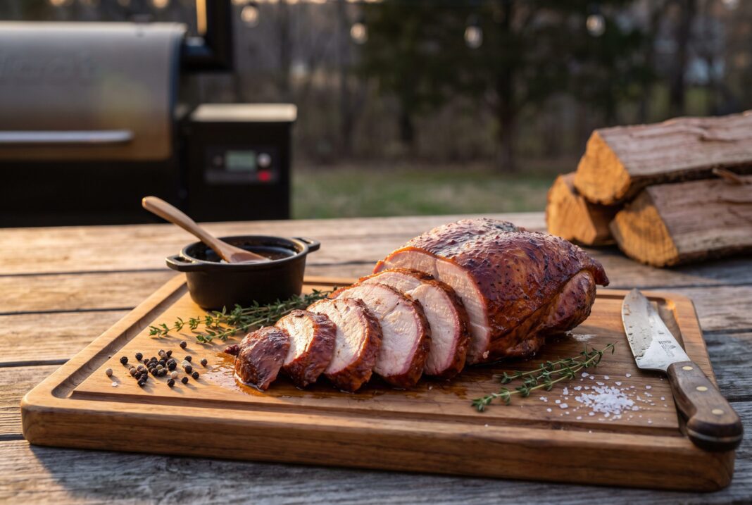 how to smoke a wild turkey breast on a pellet grill